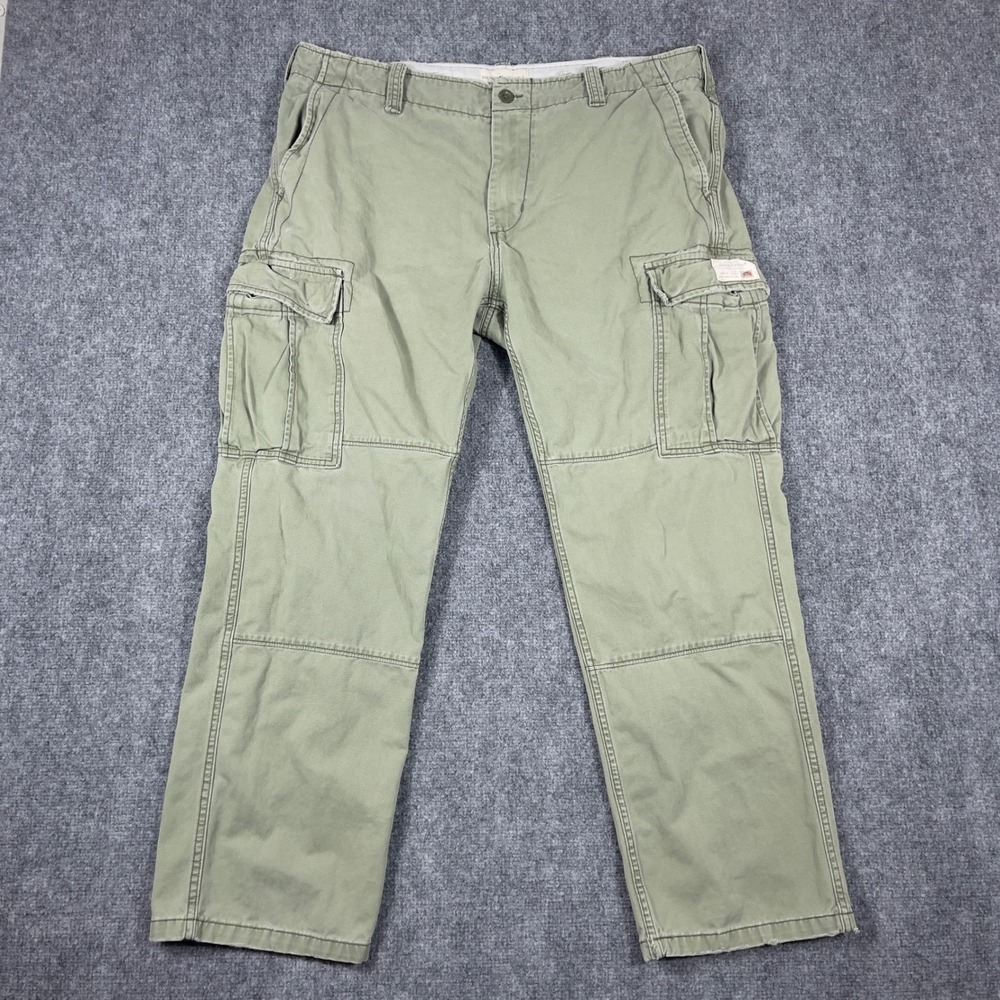 Denim & Supply Ralph Lauren Cargo Pants Mens 38x29 Green Utility Military